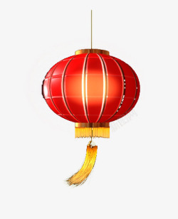 红色春节中国风喜庆灯笼素材