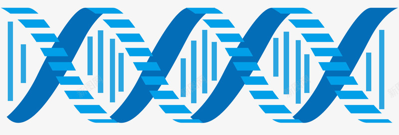 DNA基因分子科技png免抠素材_88icon https://88icon.com DNA基因 分子 基因分子 波浪形 科技