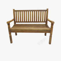 木质长椅实物图素材
