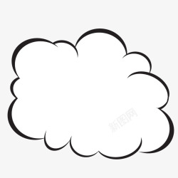 棉花免费下载卡通漂浮云朵高清图片