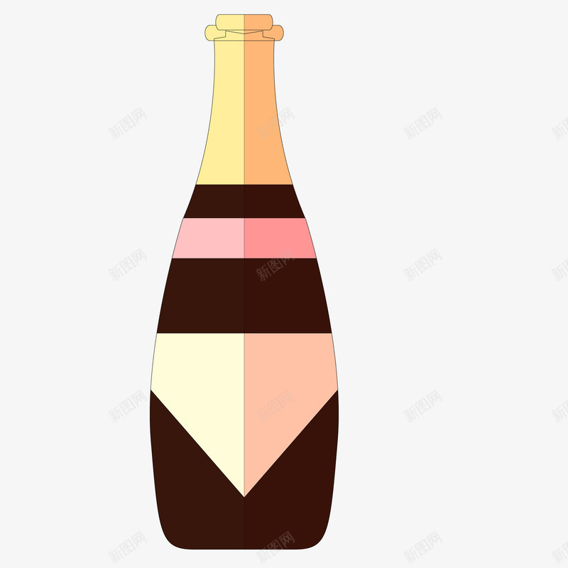 卡通扁平化香槟酒类饮品矢量图ai免抠素材_88icon https://88icon.com 卡通 婚礼 扁平化 酒类 饮品 香槟 矢量图