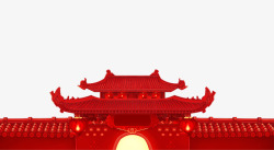 春节红色喜庆背景素材