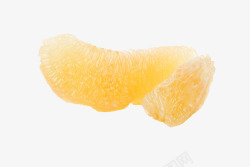 果实果肉黄色水果蜜柚果肉高清图片