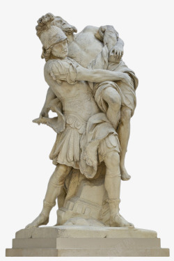 罗马殿外雕像素材