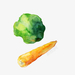 蔬菜手绘画片素材