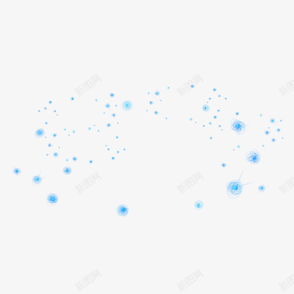 漂浮亮星png免抠素材_88icon https://88icon.com 亮星 发光 圆点 蓝色 酷炫