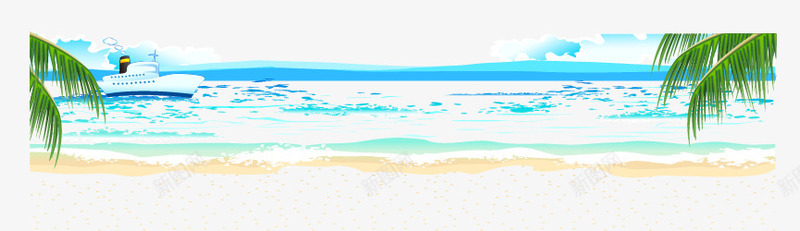 夏日元素海滩沙滩png免抠素材_88icon https://88icon.com 夏日 沙滩 海元素 海滩