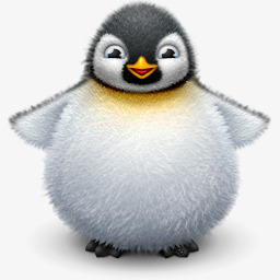 企鹅可爱的小企鹅图标图标