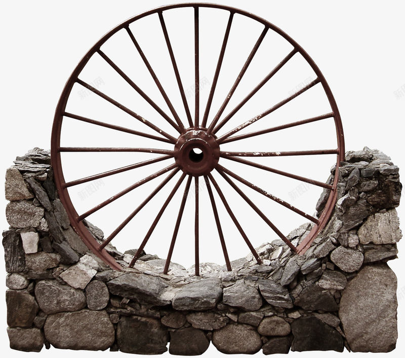古代车轮展示png免抠素材_88icon https://88icon.com 古代车轮 展示台 车轮 轮毂 铁轮