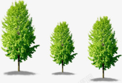 绿色大树环保装饰素材