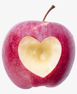 爱心桃苹果素材