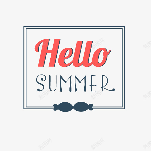 卡通summer文字装饰矢量图ai免抠素材_88icon https://88icon.com summer 创意设计夏日 卡通 文字装饰 童趣 边框 矢量图