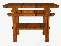 木质桌子木头桌面素材