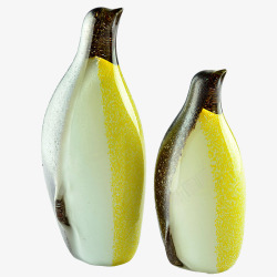 企鹅造型花瓶素材
