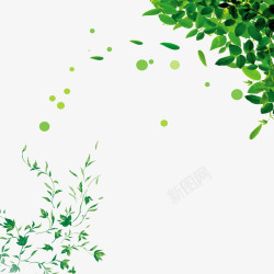 绿色植物藤蔓素材