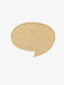 纸质文本木质裸色常规对话框高清图片