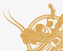 龙抬头字体设计二月二龙抬头手绘中国风龙头高清图片
