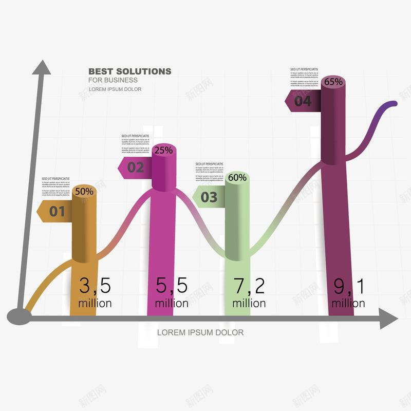 网格立体商务坐标轴png免抠素材_88icon https://88icon.com 商务 坐标轴 立体 网格