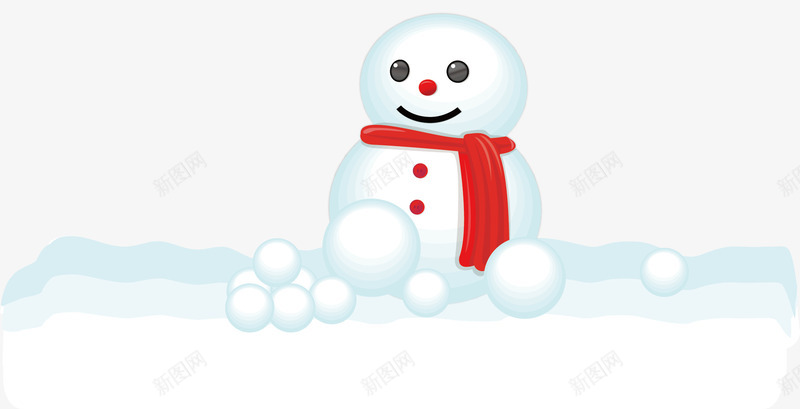 雪人雪球冰雪游png免抠素材_88icon https://88icon.com 冰雪 冰雪游 冰雪游元素 冰雪素材 矢量冰雪游 雪人 雪球