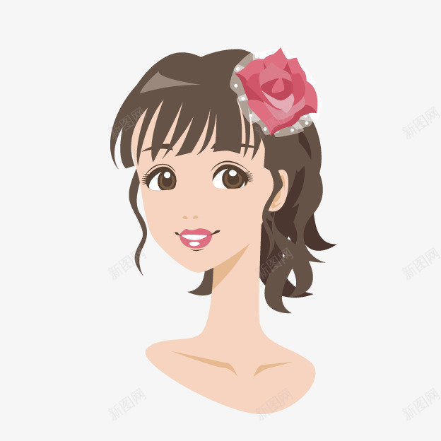 卡通女孩png免抠素材_88icon https://88icon.com 动漫 卡通女孩 卡通女性 发型展示 发型模特 可爱女孩 女孩 女性 女性发型 女性模特 手绘女孩