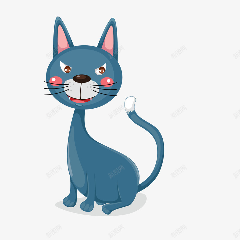 卡通小猫咪动物矢量图ai免抠素材_88icon https://88icon.com 动物设计 卡通 可爱 宠物设计 小猫咪 矢量图