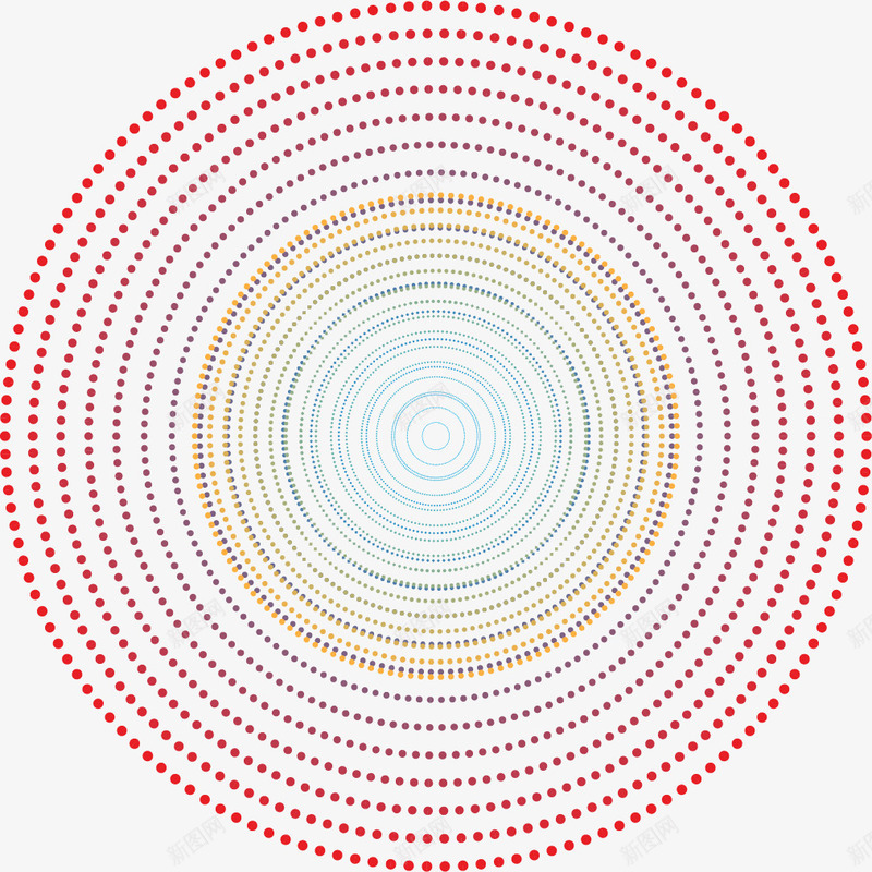 红色斑点发散式圆环png免抠素材_88icon https://88icon.com 不规则几何圆环 发散圆环 圆环 斑点圆环 矢量圆环 红色 红色形体