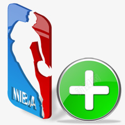 Nba篮球比赛主题图标加号图标