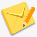 电子邮件编辑写写作邮件消息信信素材