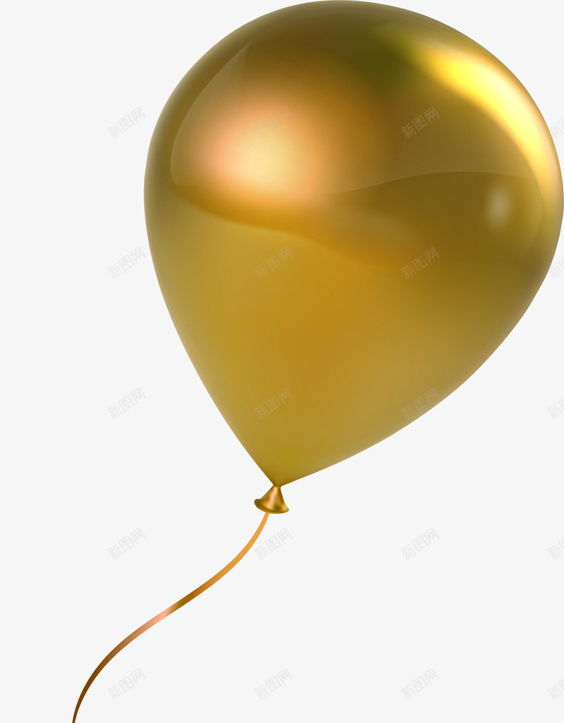 金色简约漂浮气球png免抠素材_88icon https://88icon.com 一颗气球 免抠PNG 喜庆 庆典 气球 漂浮 葵儿 装饰图案 金色