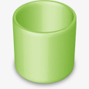 垃圾绿色陶瓷罐素材