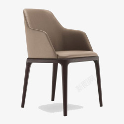 3d细腿欧式座椅模型素材