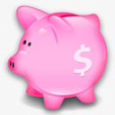 银行钱小猪储蓄素材