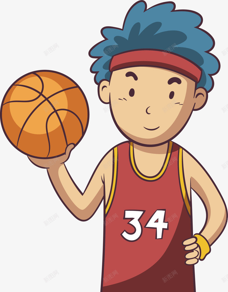 打篮球的帅气男孩png免抠素材_88icon https://88icon.com 帅气男孩 打篮球 球员 篮球运动 红色球衣 黄色篮球