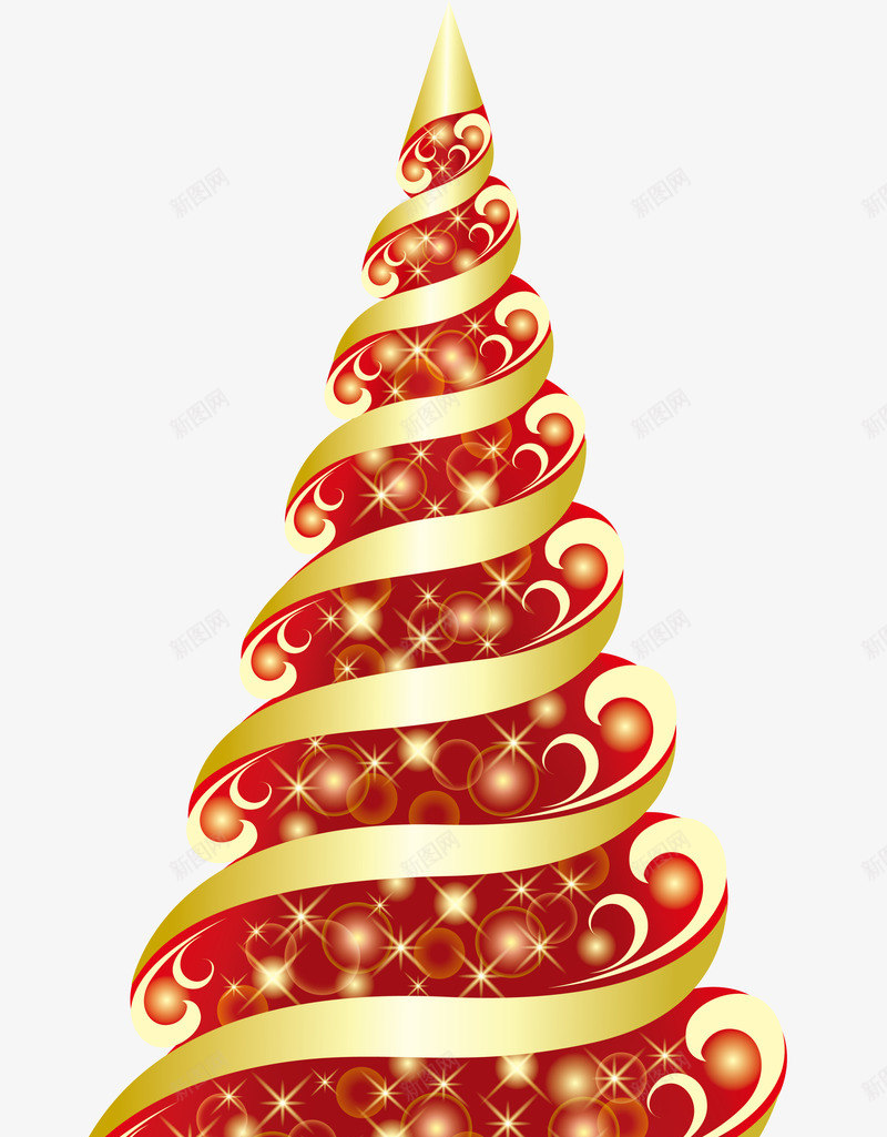 金色闪耀光芒圣诞树png免抠素材_88icon https://88icon.com Christma Christmas Merry 冬日树木 圣诞快乐 圣诞节 装饰图案 金色树木