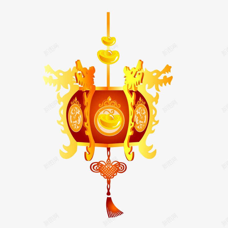 新年手绘中国风灯笼挂饰png免抠素材_88icon https://88icon.com 2019 中国风 农历新年 国风 复古 手绘 挂饰 新年 春节 灯笼 猪年