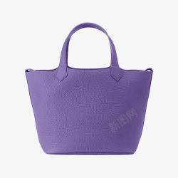 PALLA紫色菜篮子包背面素材