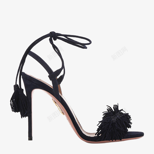 AQUAZZURA女鞋png免抠素材_88icon https://88icon.com AQUAZZURA 女士 流苏装饰 高跟鞋