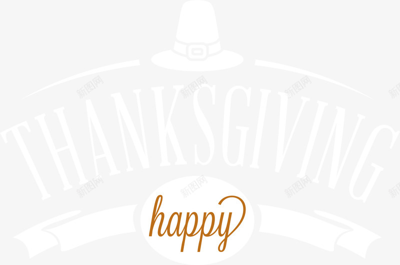白色感恩节标签png免抠素材_88icon https://88icon.com Thanksgiving 感恩节 感恩节快乐 感谢 白色标签 节日标志