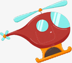 小飞机飞行玩具模型图案素材