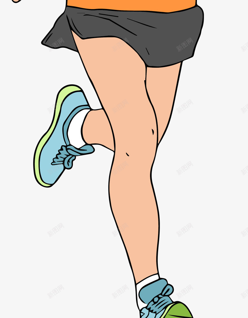 马拉松慢跑的卡通男人png免抠素材_88icon https://88icon.com 卡通男人 慢跑的男人 跑步比赛 运动 锻炼 马拉松