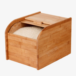 木盒米桶素材