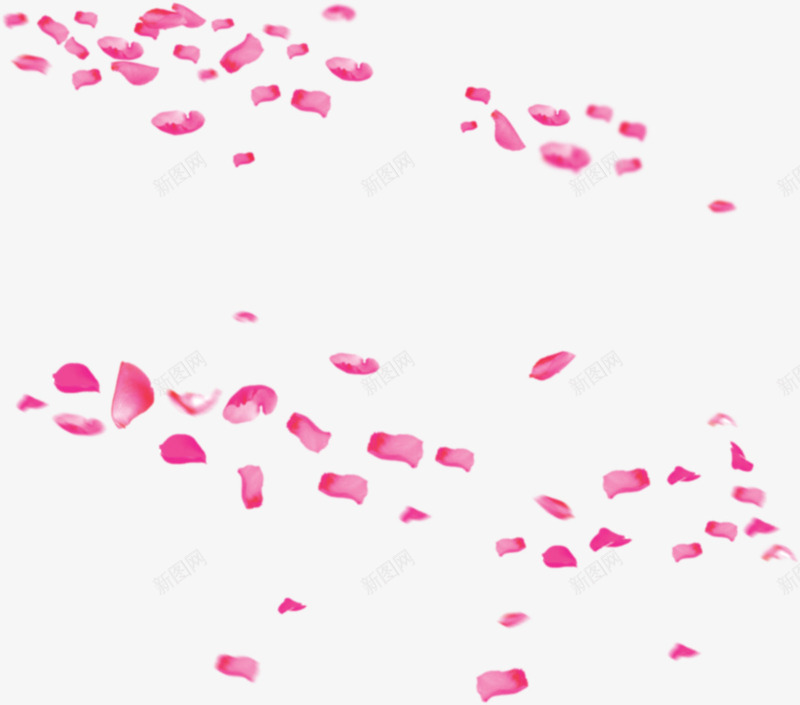 粉色卡通漂浮抽象花瓣png免抠素材_88icon https://88icon.com 卡通 抽象 漂浮 粉色 花瓣