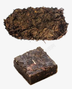 乌黑藏茶饮品素材