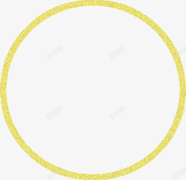 金色圆环古风装饰png免抠素材_88icon https://88icon.com 古风 装饰 金色