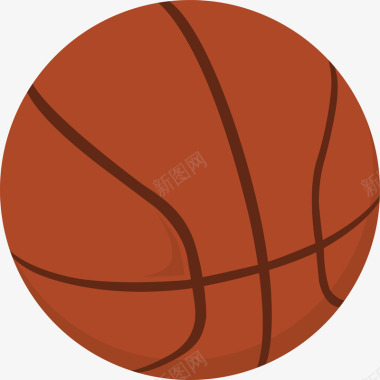篮球上篮体育篮球图标图标