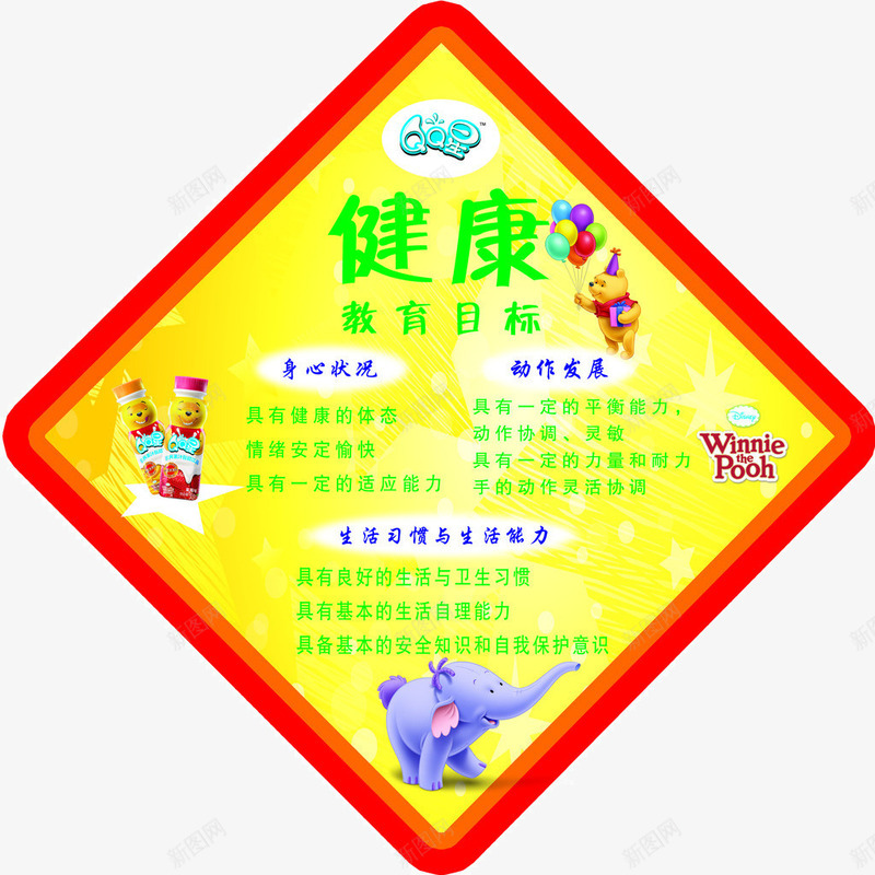 QQ星健康教育目标png免抠素材_88icon https://88icon.com QQ星 健康 儿童 饮品