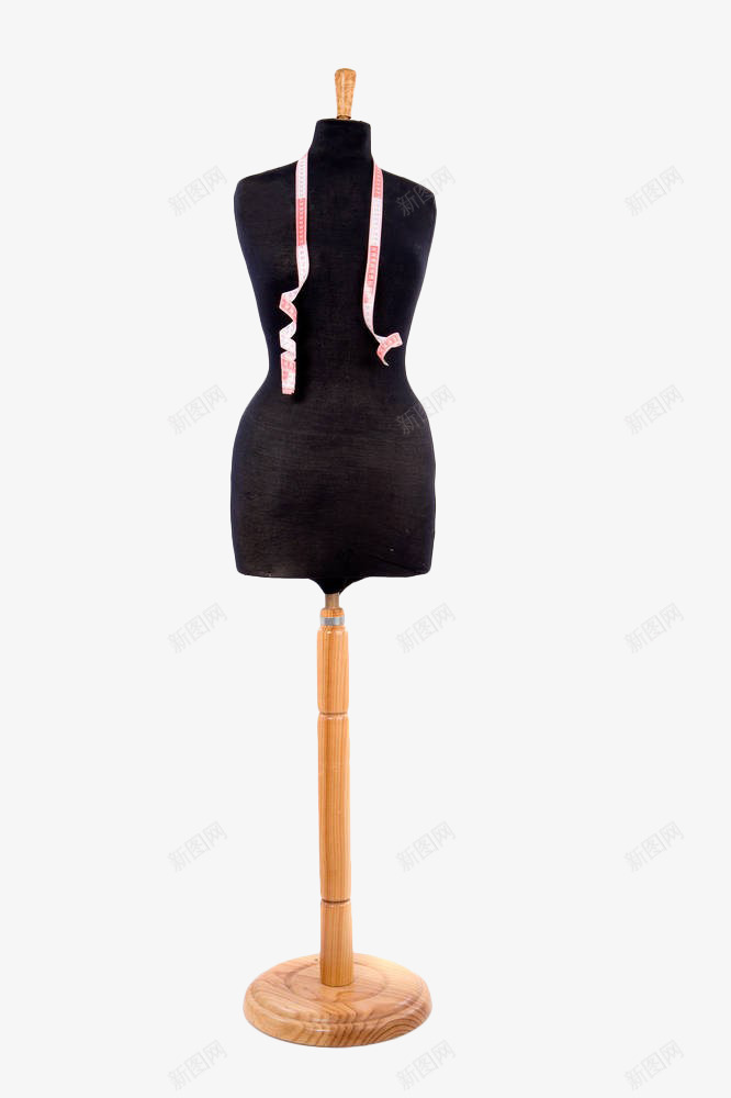 黑色女装人台png免抠素材_88icon https://88icon.com 人台 卷尺 服装 模特 立体剪裁 立裁 黑色