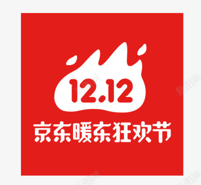 狂欢节红包京东双12LOGO图标图标