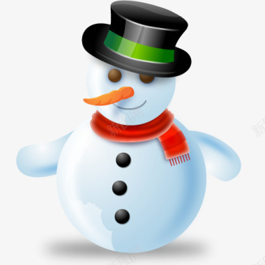 snowman雪人圣诞节iconshockchristmasicons图标图标
