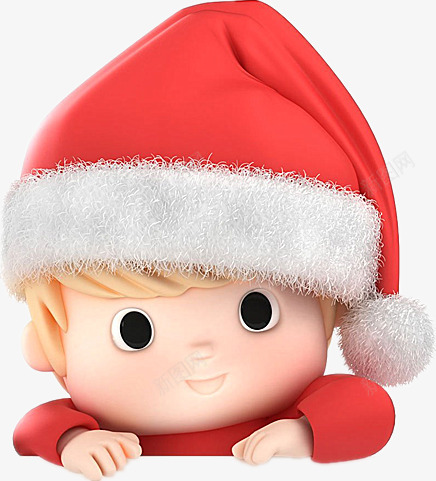 卡通圣诞娃娃png免抠素材_88icon https://88icon.com 产品实物 可爱 喜庆 圣诞节礼物